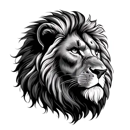 Sri Lankan Lion tattoo design idea