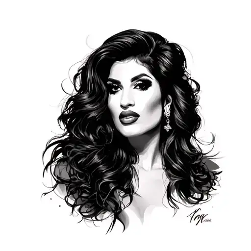 Amy Winehouse tattoo design idea
