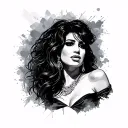 Amy Winehouse tattoo design idea