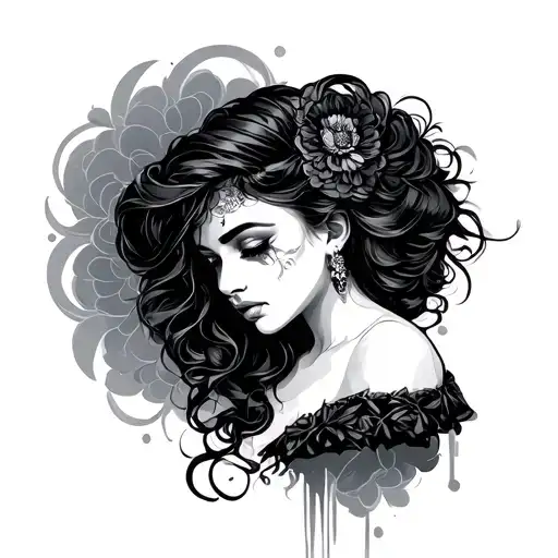 Ada Woman Priced tattoo design idea