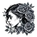 Abuse Survivor tattoo design idea