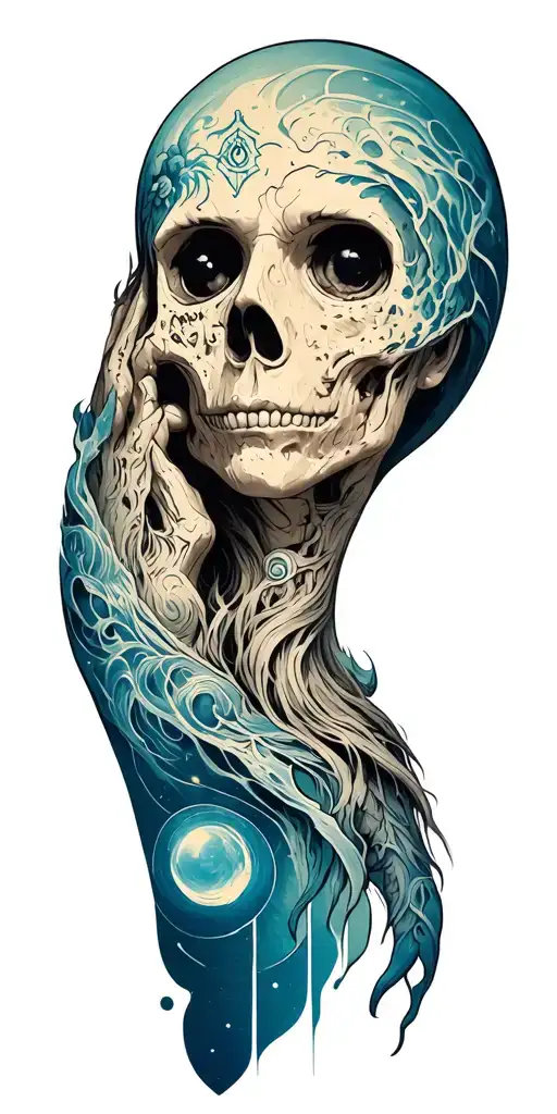  mytic template from the series sandman the eternal realism symbols tattoo design idea