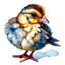 Chick tattoo design idea