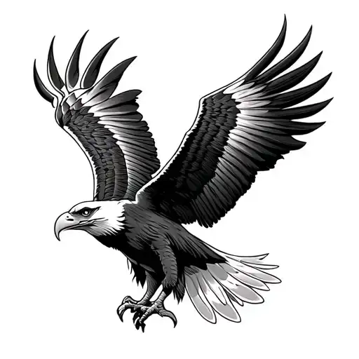Philippines Eagle tattoo design idea