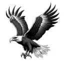 Philippines Eagle tattoo design idea