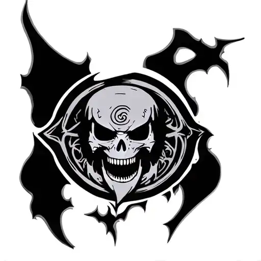 reaper death seal Naruto tattoo design idea