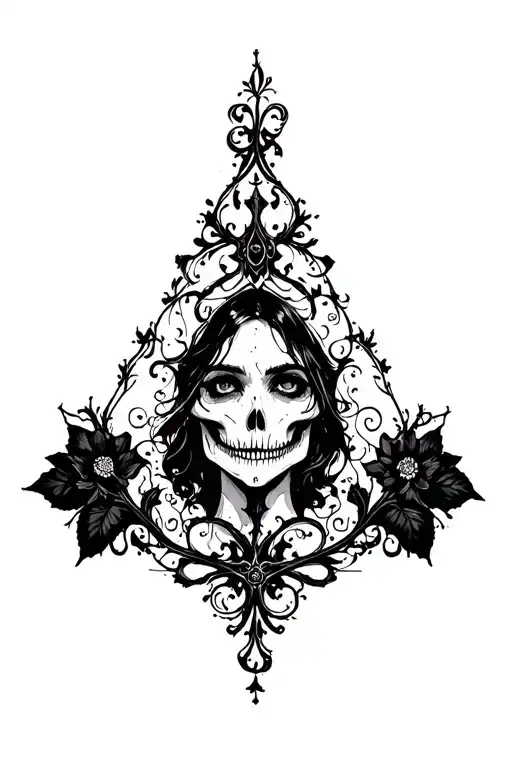 Black tattoo design idea