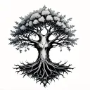 erdtree tattoo design idea