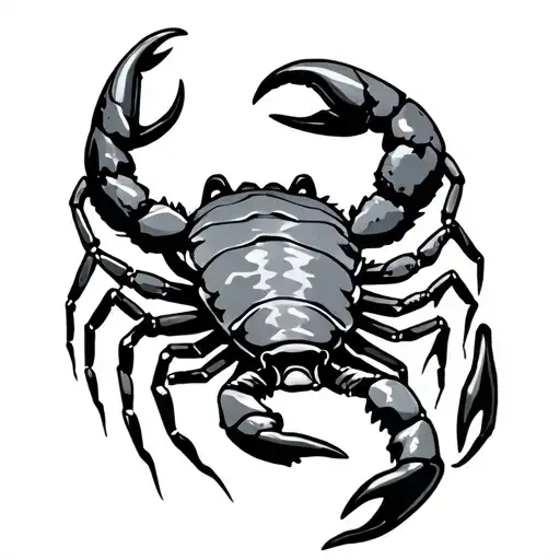 Scorpion And Crab tattoo design idea