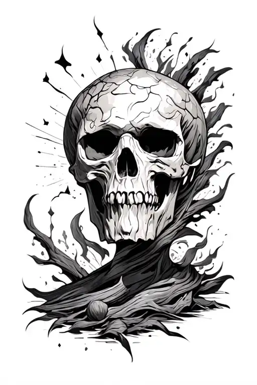 atlas stone tattoo design idea