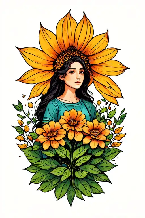 resilience growth strength family tattoo design idea