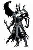 black knight  tattoo design idea