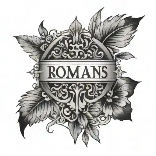 Romans 8:28 tattoo design idea