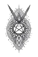 Wicca tattoo design idea