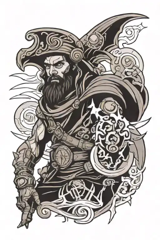 Dune Arakis tattoo design idea