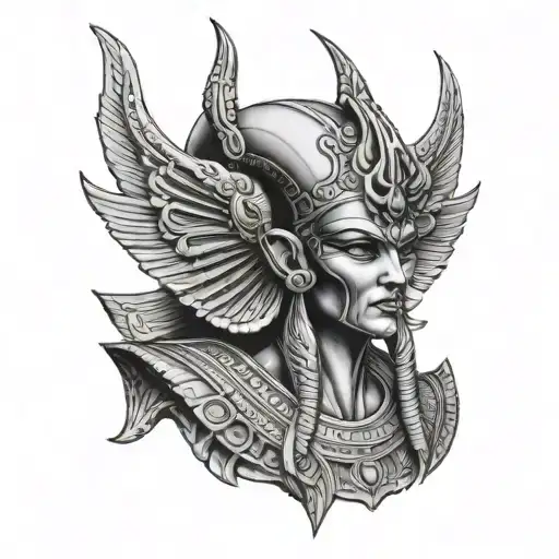 Osiris tattoo design idea