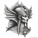 Osiris tattoo design idea