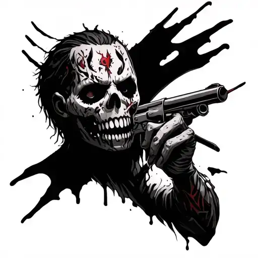 Dead By Daylight tattoo design idea