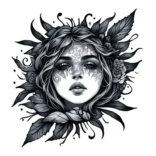 She Gave Me Life tattoo design idea