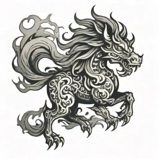 Kirin tattoo design idea