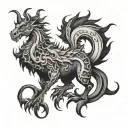 Kirin tattoo design idea