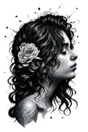 anxiety and overthinking tattoo design idea