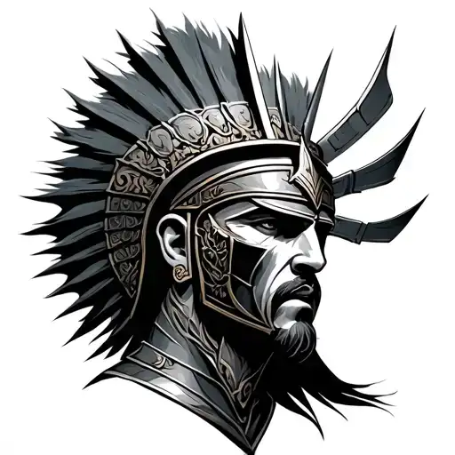 Centurion tattoo design idea