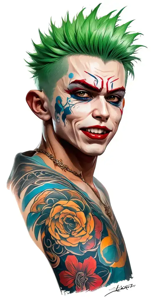 hisoka hunter x hunter tattoo design idea