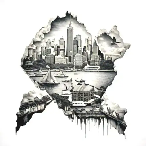 Sydney City  tattoo design idea