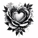 Everything will pass, except my love for you. tattoo design idea