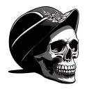 Nashville Skull tequila tattoo design idea