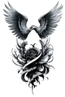 eros psyche hedone tattoo design idea