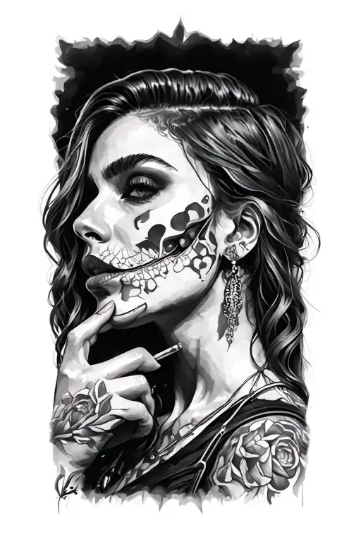 No Hesitations  tattoo design idea