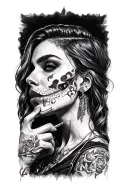 No Hesitations  tattoo design idea