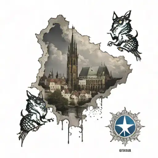 czech republic tattoo design idea