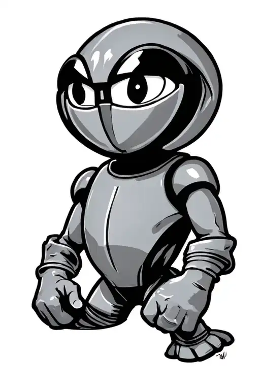 Marvin Martian tattoo design idea