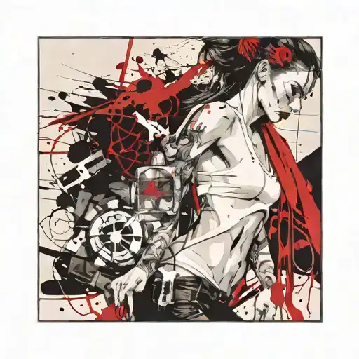 all i need in this life of sin is me  tattoo design idea