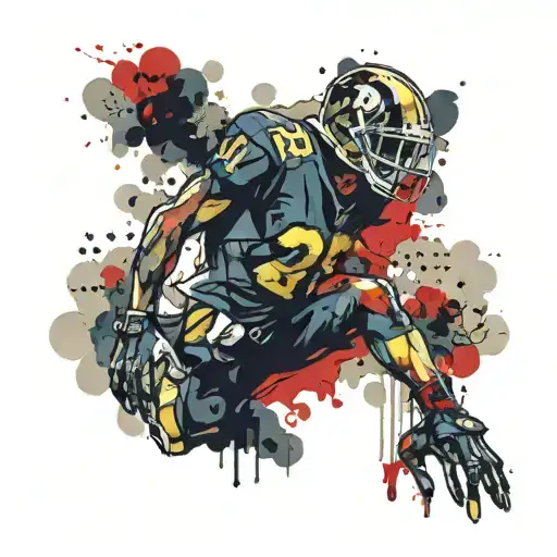 notre Dame football team The design tattoo design idea