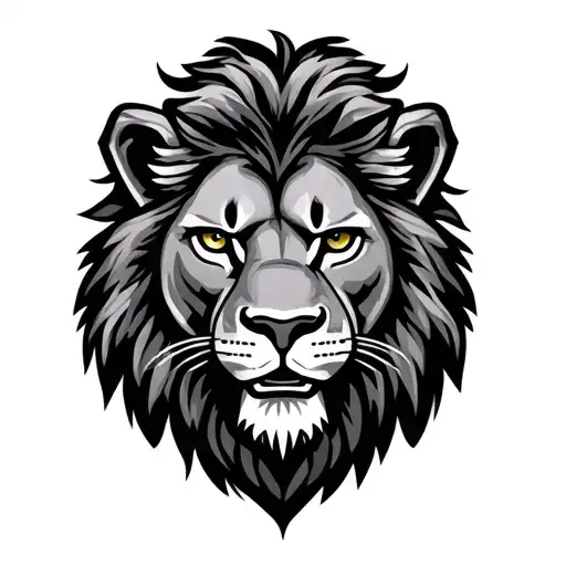 Aston Villa Lion tattoo design idea