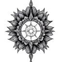 Religious and Spiritual Motifs tattoo design idea