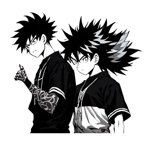 Gon And Killua tattoo design idea