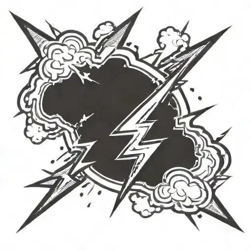 lightning bolt cutie mark tattoo design idea