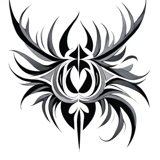 Tribal And Meanings tattoo design idea