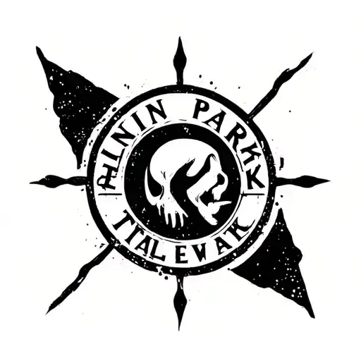Linkin park logo tattoo design idea