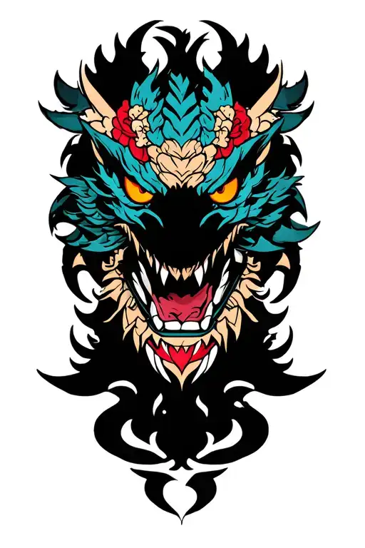 monster hunter tattoo design idea