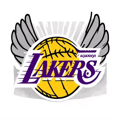 lakers Yankees logo tattoo design idea