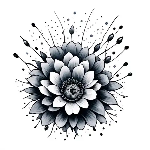 Braille tattoo design idea