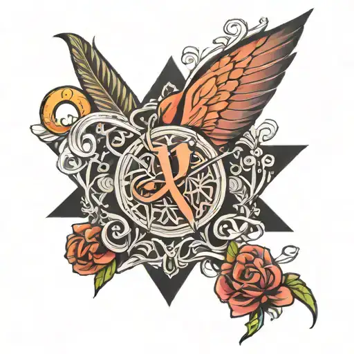 yhwh tattoo design idea