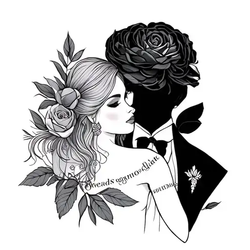 Wedding Date tattoo design idea