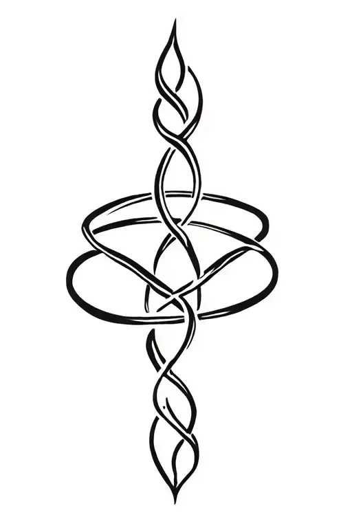 Celtic Knot Ring tattoo design idea